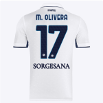 SSC Napoli Kits Collection | SSC Napoli Away Match Shirt 20242025 – 17 – Mathías Olivera Jerseys And Apparel For Fans