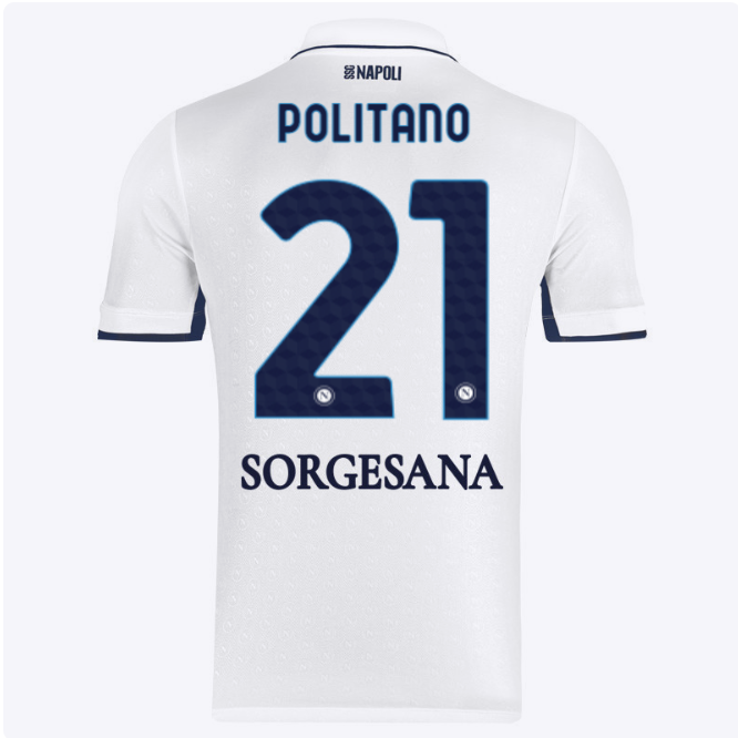 SSC Napoli Kits Collection | SSC Napoli Away Match Shirt 20242025 – 21 – Matteo Politano Jerseys And Apparel For Fans