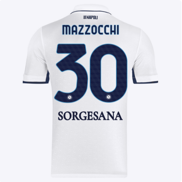 SSC Napoli Kits Collection | SSC Napoli Away Match Shirt 20242025 – 30 – Pasquale Mazzocchi Jerseys And Apparel For Fans