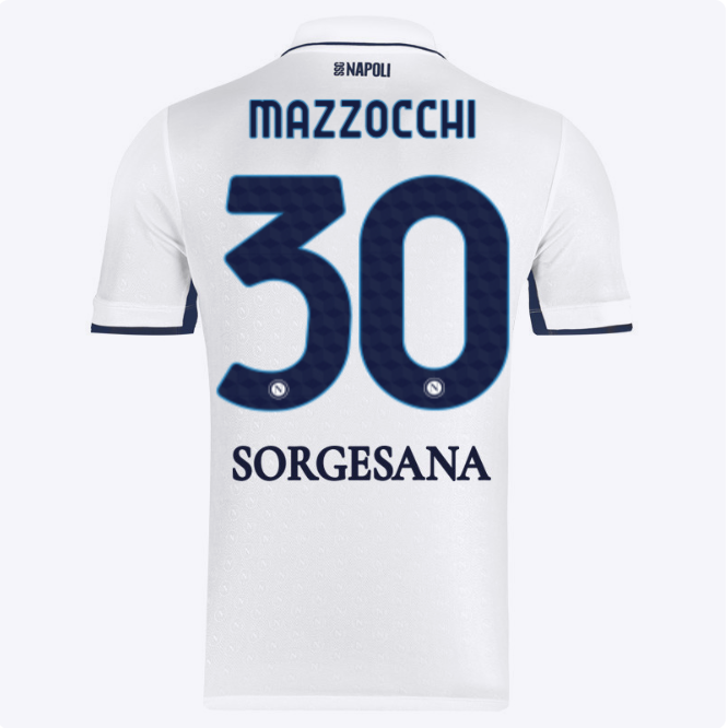 SSC Napoli Kits Collection | SSC Napoli Away Match Shirt 20242025 – 30 – Pasquale Mazzocchi Jerseys And Apparel For Fans