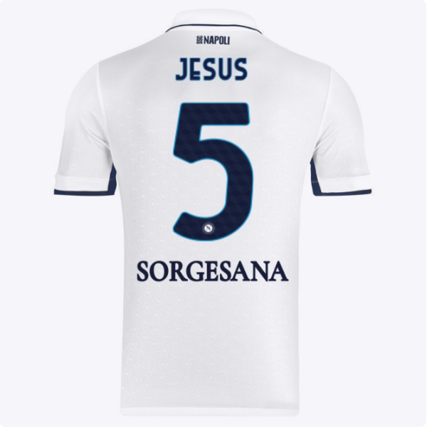 SSC Napoli Kits Collection | SSC Napoli Away Match Shirt 20242025 – 5 – Juan Jesus Jerseys And Apparel For Fans