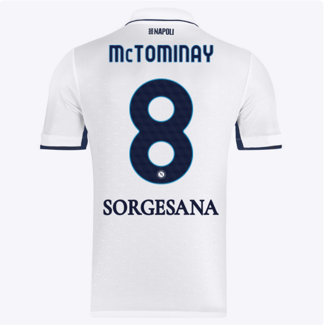 SSC Napoli Kits Collection | SSC Napoli Away Match Shirt 20242025 – 8 – Scott McTominay Jerseys And Apparel For Fans