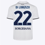 SSC Napoli Kits Collection | SSC Napoli Away Match Shirt for Kids 20242025 – 22 – Giovanni Di Lorenzo Jerseys And Apparel For Fans