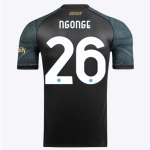 SSC Napoli Kits Collection | SSC Napoli Euro Third Match Shirt 20232024 – 26 – Cyril Ngonge Jerseys And Apparel For Fans