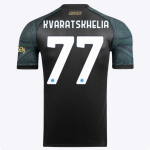 SSC Napoli Kits Collection | SSC Napoli Euro Third Match Shirt 20232024 – 77 – Khvicha Kvaratskhelia Jerseys And Apparel For Fans