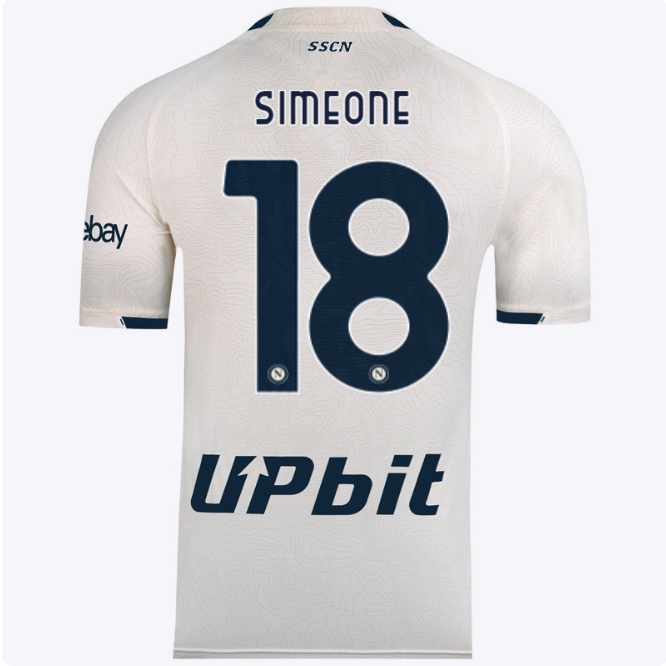SSC Napoli Kits Collection | SSC Napoli Everywhere Jersey Limited Edition – 18 – Giovanni Simeone Jerseys And Apparel For Fans