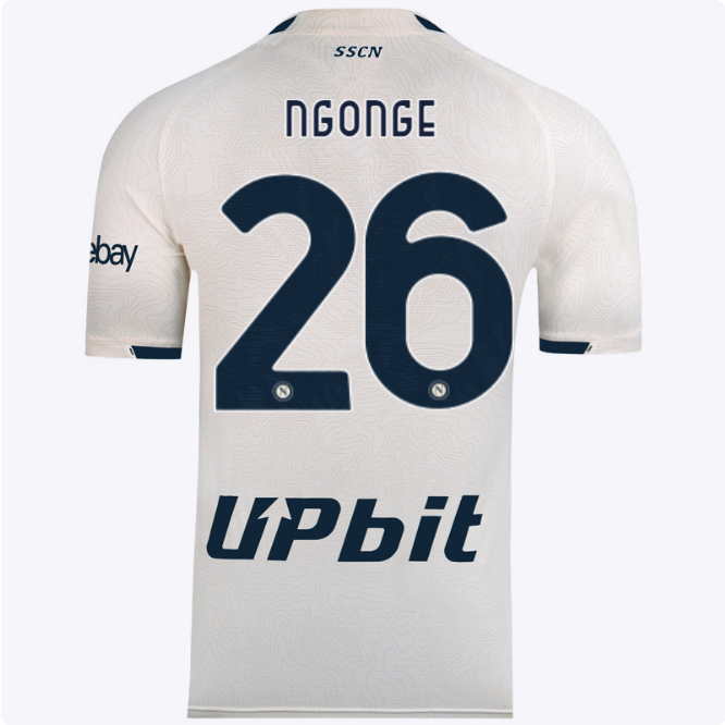 SSC Napoli Kits Collection | SSC Napoli Everywhere Jersey Limited Edition – 26 – Cyril Ngonge Jerseys And Apparel For Fans