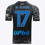 SSC Napoli Kits Collection | SSC Napoli Halloween Match Shirt 20232024 – 17 – Mathías Olivera Jerseys And Apparel For Fans