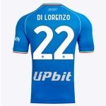 SSC Napoli Kits Collection | SSC Napoli Home Match Shirt 20232024 – 22 – Giovanni Di Lorenzo Jerseys And Apparel For Fans