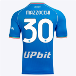 SSC Napoli Kits Collection | SSC Napoli Home Match Shirt 20232024 – 30 – Pasquale Mazzocchi Jerseys And Apparel For Fans