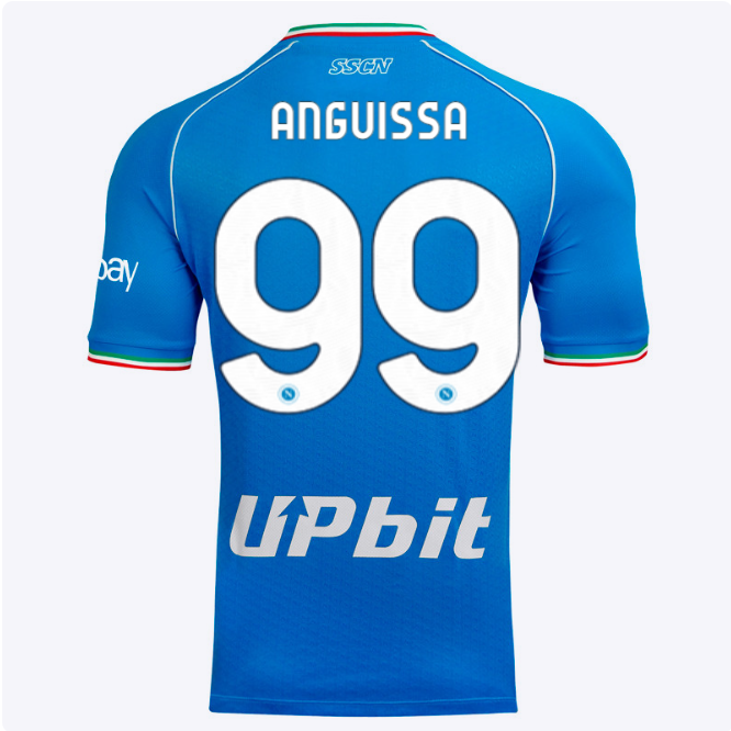 SSC Napoli Kits Collection | SSC Napoli Home Match Shirt 20232024 – 99 – André-Frank Zambo Anguissa Jerseys And Apparel For Fans