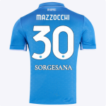 SSC Napoli Kits Collection | SSC Napoli Home Match Shirt 20242025 – 30 – Pasquale Mazzocchi Jerseys And Apparel For Fans