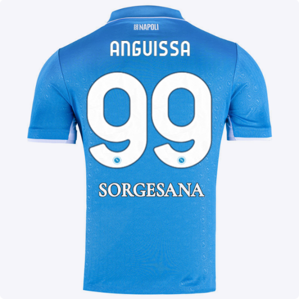 SSC Napoli Kits Collection | SSC Napoli Home Match Shirt 20242025 – 99 – André-Frank Zambo Anguissa Jerseys And Apparel For Fans