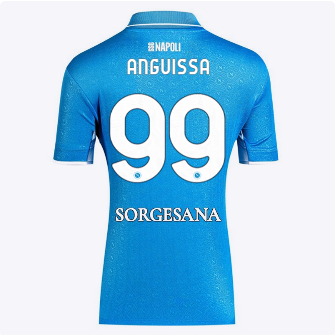 SSC Napoli Kits Collection | SSC Napoli Lady Home Match Shirt 20242025 – 99 – André-Frank Zambo Anguissa Jerseys And Apparel For Fans