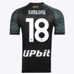 SSC Napoli Kits Collection | SSC Napoli Third Match Shirt 20232024 – 18 – Giovanni Simeone Jerseys And Apparel For Fans