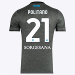 SSC Napoli Kits Collection | SSC Napoli Third Match Shirt 20242025 – 21 – Matteo Politano Jerseys And Apparel For Fans