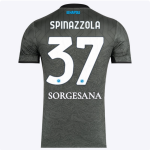 SSC Napoli Kits Collection | SSC Napoli Third Match Shirt 20242025 – 37 – Leonardo Spinazzola Jerseys And Apparel For Fans