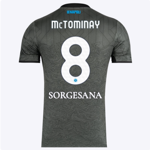 SSC Napoli Kits Collection | SSC Napoli Third Match Shirt 20242025 – 8 – Scott McTominay Jerseys And Apparel For Fans