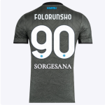 SSC Napoli Kits Collection | SSC Napoli Third Match Shirt 20242025 – 90 – Michael Folorunsho Jerseys And Apparel For Fans