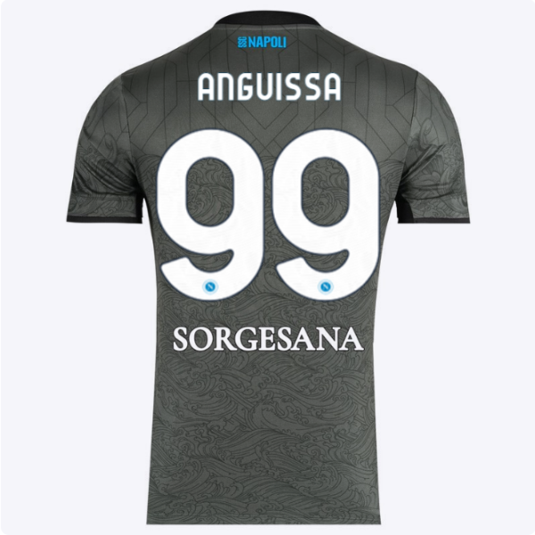 SSC Napoli Kits Collection | SSC Napoli Third Match Shirt 20242025 – 99 – André-Frank Zambo Anguissa Jerseys And Apparel For Fans