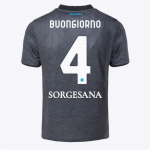 SSC Napoli Kits Collection | SSC Napoli Third Match Shirt for Kids 20242025 – 4 – Alessandro Buongiorno Jerseys And Apparel For Fans