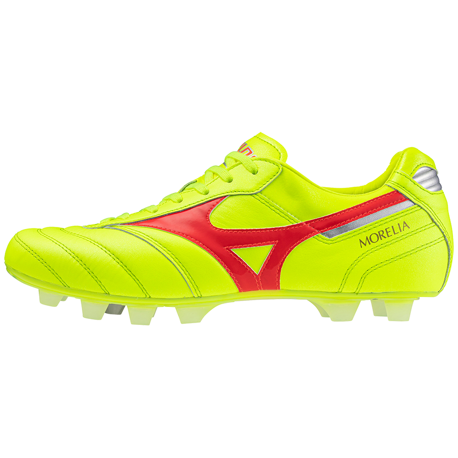 Mizuno MORELIA II JAPAN SafetyYllw FeryCral2 GlxySlver